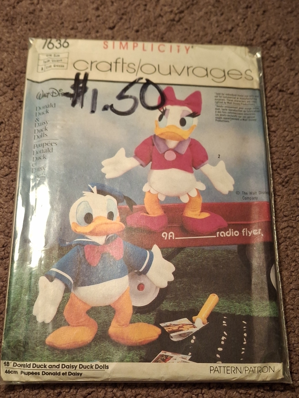 Donald And Daisy Duck Pattern